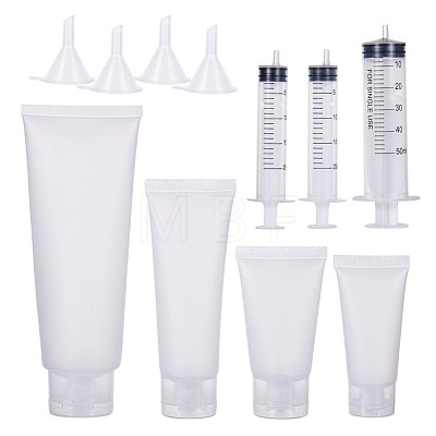 BENECREAT Matte Plastic Refillable Cosmetic Bottles MRMJ-BC0001-73-1