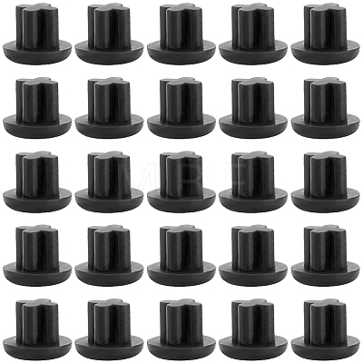 100Pcs Silicone Mobile Anti-Dust Plugs AJEW-CN0007-53-1