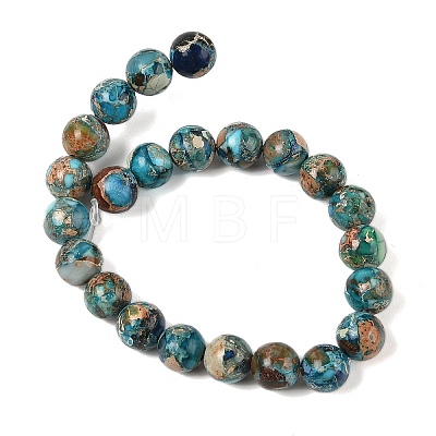 Dyed Natural Regalite/Imperial Jasper/Sea Sediment Jasper Beads Strands G-B124-C01-21-1