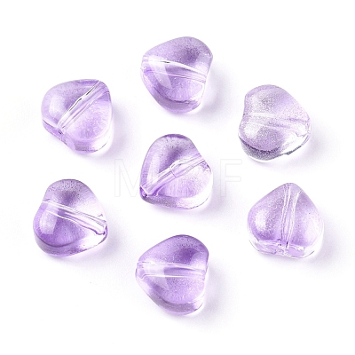 Electroplate Glass Beads EGLA-E059-F04-1