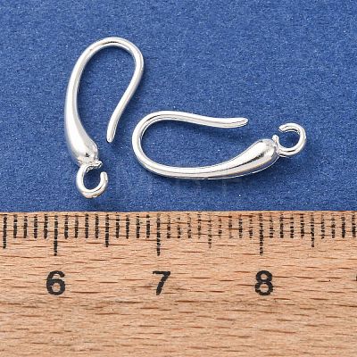 Brass Earring Hooks LS-KK-G604-06S-1