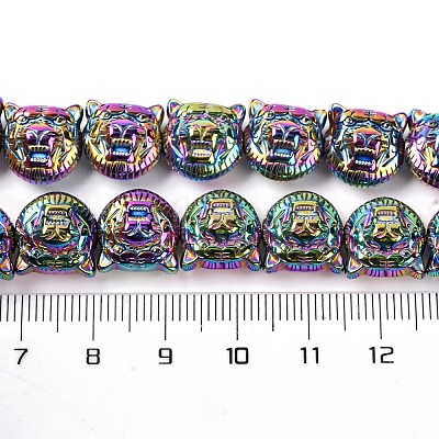 Electroplated Synthetic Non-magnetic Hematite Beads Strands G-Q174-04D-1