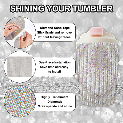 Self-Adhesive Rhinestone Stickers DIY-WH0430-210A-1