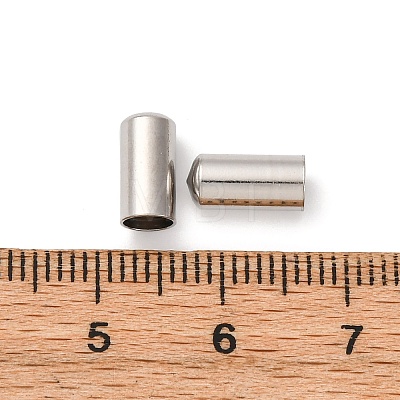 304 Stainless Steel Cord Ends X-STAS-A117-10B-P-1
