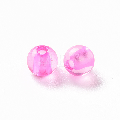 Transparent Acrylic Beads MACR-S370-A6mm-708-1