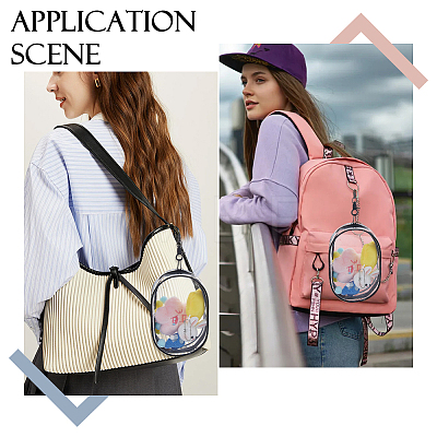 Transparent Plastic Storage Zipper Bags for Doll DIY-WH0899-713B-1