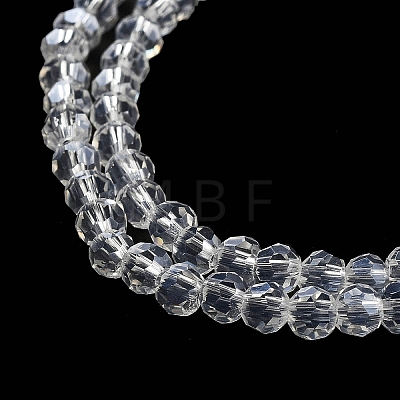 Electroplate Transparent Glass Beads Strands LS-EGLA-A035-T3mm-A19-1