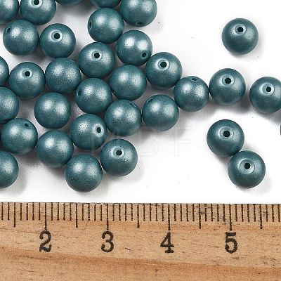 Baking Paint Glass Seed Beads SEED-A034-02B-1