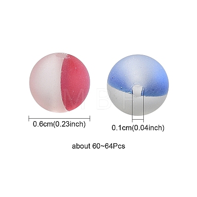 100Pcs Synthetic Moonstone Beads G-YW0001-39A-1