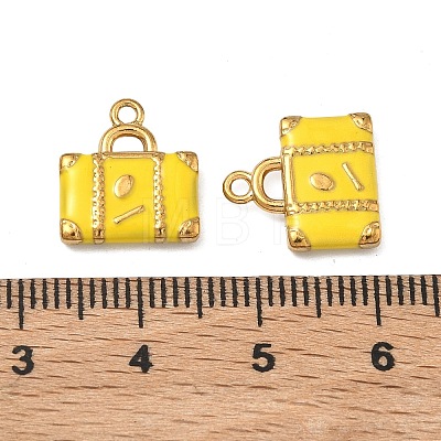 304 Stainless Steel Enamel Pendants STAS-F347-17G-02-1