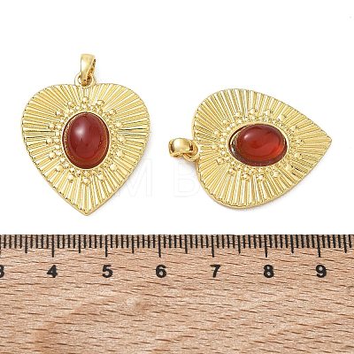 Natural Carnelian Pendants GG-CBAD360-13G-02-1