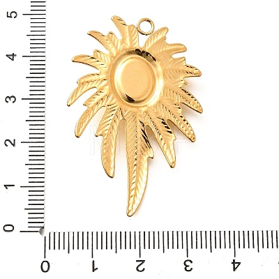 304 Stainless Steel Pendants STAS-M109-01G-01-1