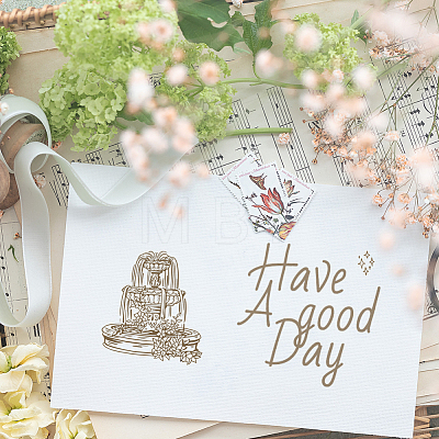 Custom PVC Plastic Clear Stamps DIY-WH0448-0510-1