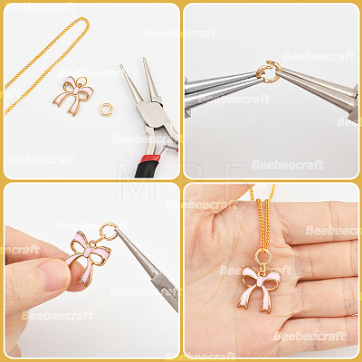 20Pcs Brass Open Jump Rings KK-BBC0023-10B-1