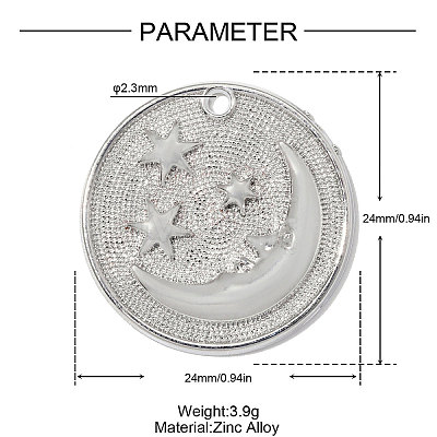 Zinc Alloy Pendants AL-OY001-02P-1