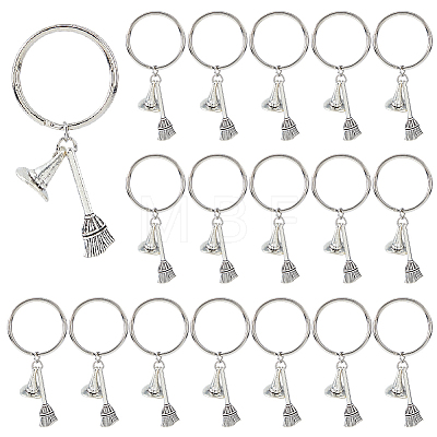 20Pcs Alloy Keychains KEYC-FH00096-1