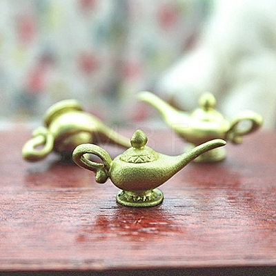 Vintage Resin Miniature Teapot Ornaments BOTT-PW0001-172-1