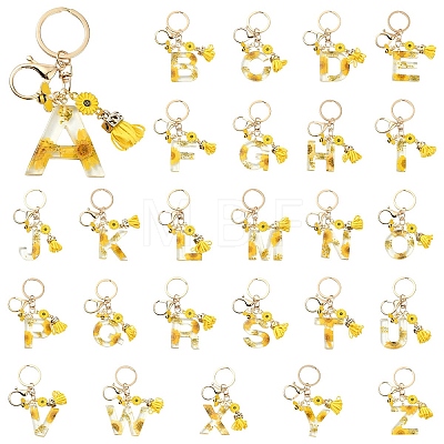 Resin & Alloy Enamel Keychain X1-KEYC-YW00134-01-1