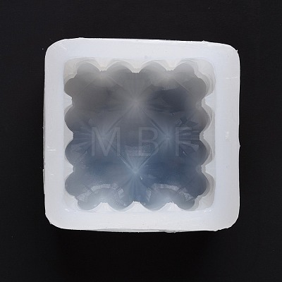 Rhombus-shaped Cube Candle Food Grade Silicone Molds DIY-D071-12-1