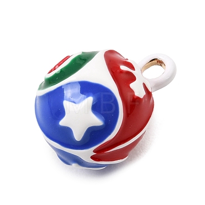 Alloy Enamel Pendants AL-CBAA4B4-03-1