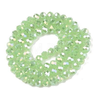 Electroplate Glass Beads Strands LS-EGLA-A044-J6mm-B08-1