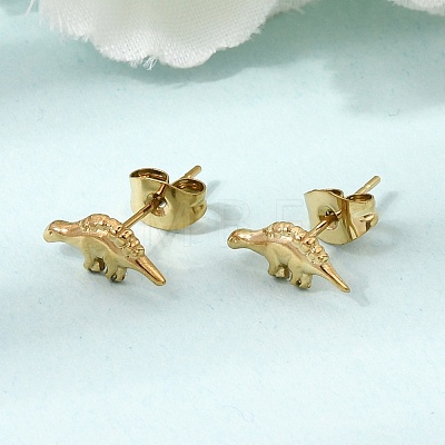 304 Stainless Steel Stud Earrings SA-CBABF3F-14G-05-1