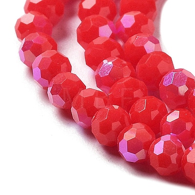 Opaque Glass Beads Strands EGLA-A035-P3mm-L03-1