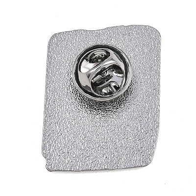 Field Note Book Enamel Pin JEWB-K036-01B-1