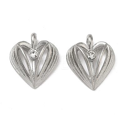 Alloy Rhinestone Pendants FIND-L026-04P-1