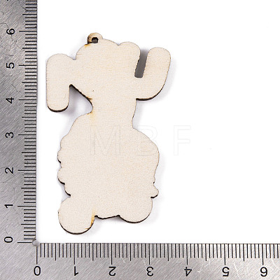Printed Wood Pendants FIND-H003-01A-1