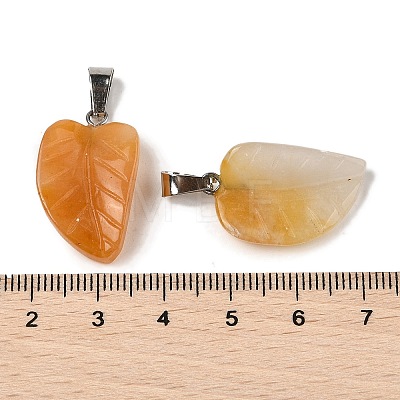 Natural Topaz Jade Pendants G-B127-01P-06-1