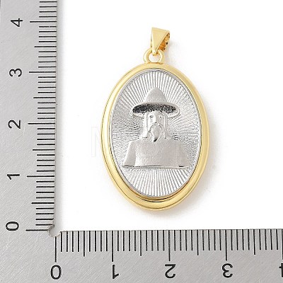 Brass Pendants KK-P294-10G-G-1