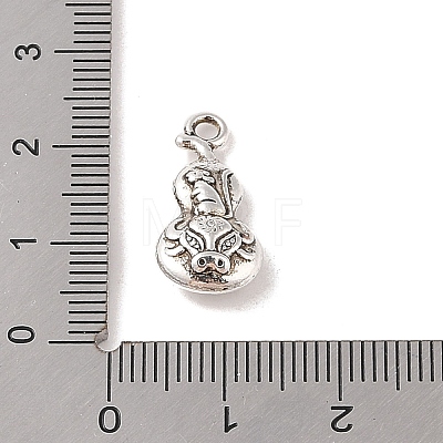 Tibetan Style Alloy Pendant TIBE-Q090-26AS-1