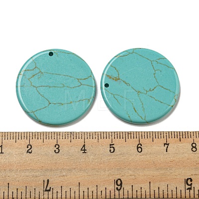 Synthetic Turquoise Pendants G-B071-01E-1