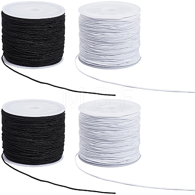 4Rolls 2 Colors Elastic Cords EC-PA0001-02C-1