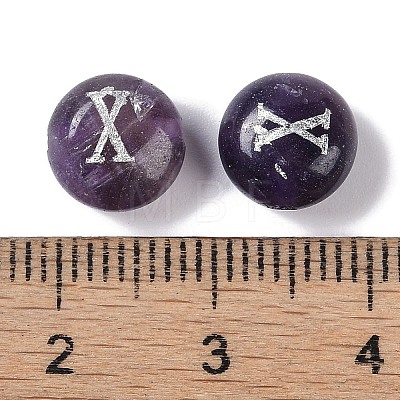 Natural Amethyst Beads G-L524-20X-03-1