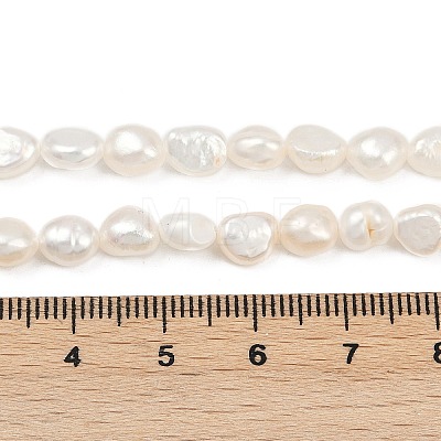 Natural Cultured Freshwater Pearl Beads Strands PEAR-P064-20H-05A-1