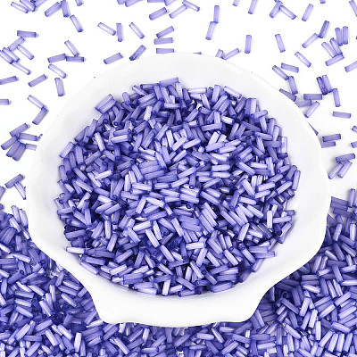 Glass Bugle Beads SEED-N007-28C-1