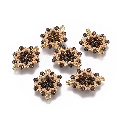 MIYUKI & TOHO Handmade Japanese Seed Beads Links SEED-E004-H03-1