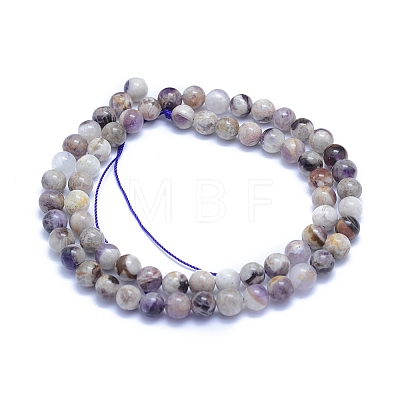 Natural Chevron Amethyst Beads Strands G-L552H-06A-1