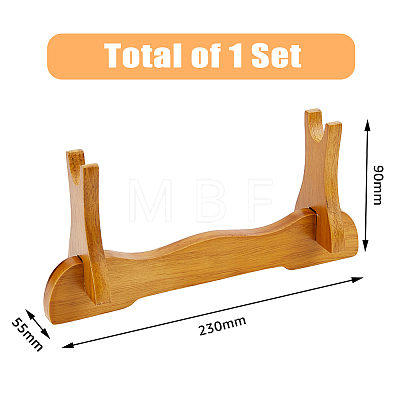 Wooden Sword Katana Holder Stand DIY-WH0453-49A-1
