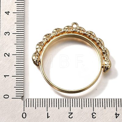 Alloy Open Back Bezel Pendants PALLOY-I223-12LG-1