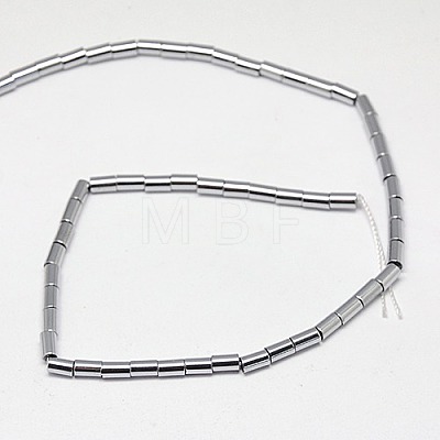 Electroplate Non-magnetic Synthetic Hematite Beads Strands G-J162-B-05-1