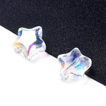 Electroplate Glass Beads X-EGLA-E059-G05-1