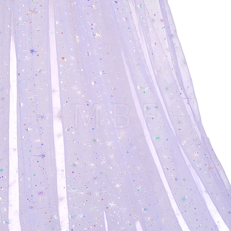 Star Pattern Nylon Fabric DIY-PH0038-37A-1