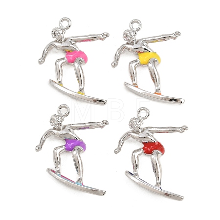 Alloy Enamel Pendants FIND-B062-11P-1