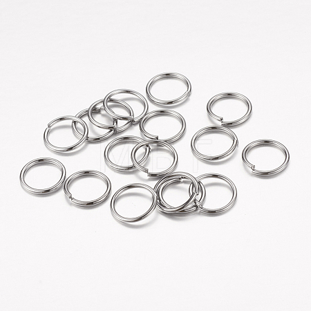 Brass Open Jump Rings JRC10MM-B-1