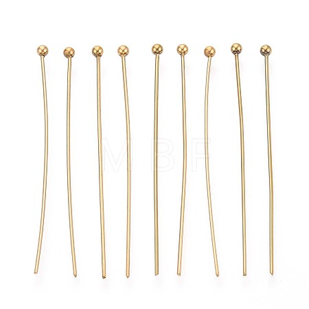 304 Stainless Steel Head Pins STAS-T065-45mm-20G-1