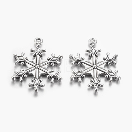 Zinc Tibetan Style Alloy Pendants TIBEP-12740-AS-FF-1