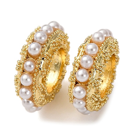 Brass European Beads KK-A270-06G-1